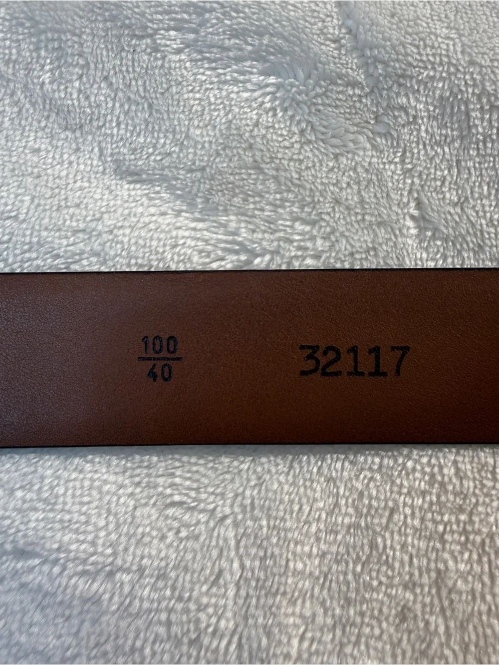 Allen Edmonds Men’s Brown Leather Dress Belt Size 40 / 100 Handcrafted USA